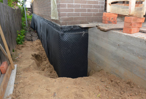 Expert waterproofing evaluation at a Green Valley, WI property